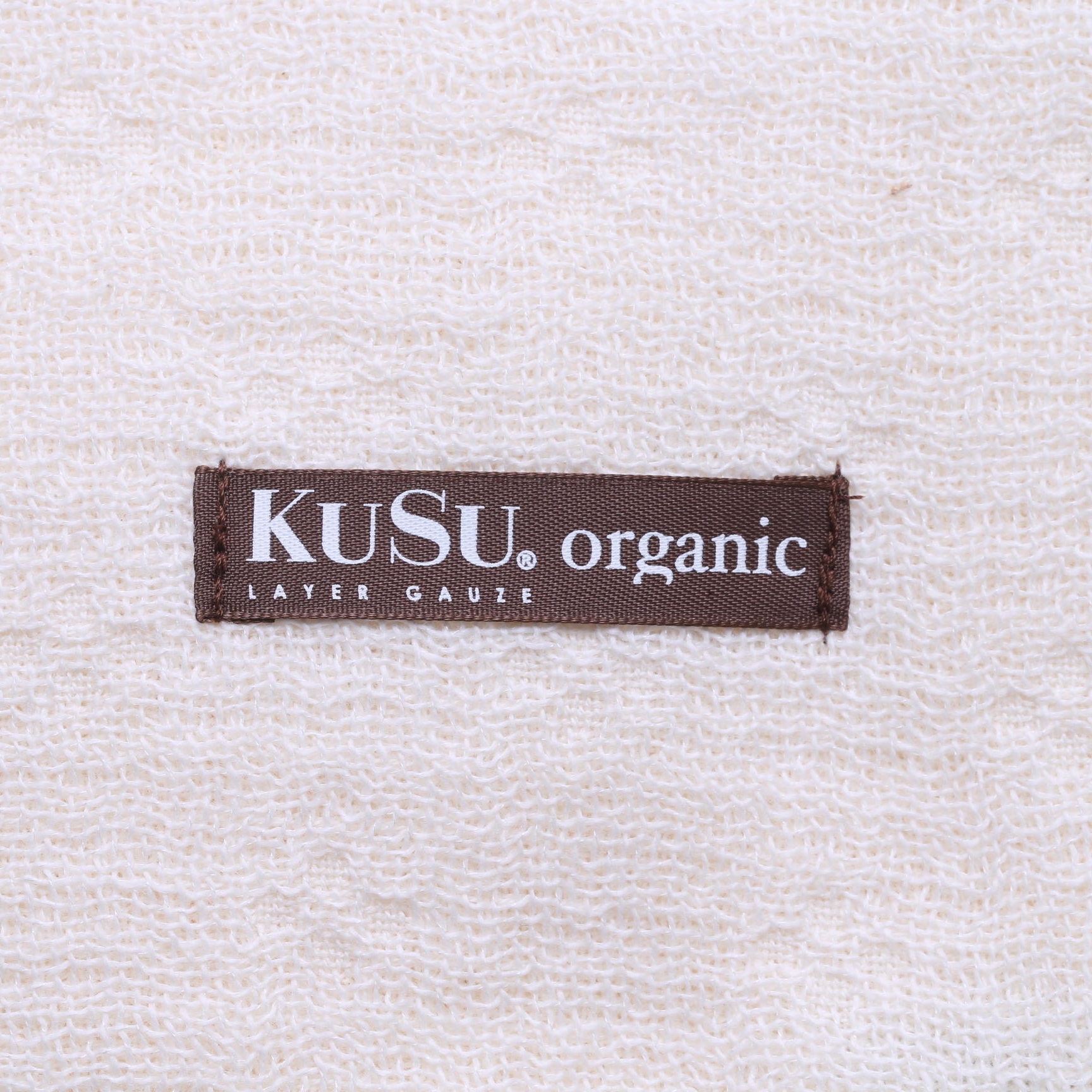 KuSu/organic 3重ガーゼフェイスタオル