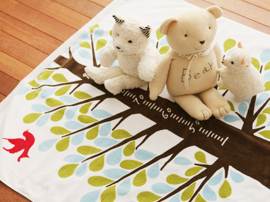 Kukka Ja Puu 身長計付き タオルケット スタイルストア