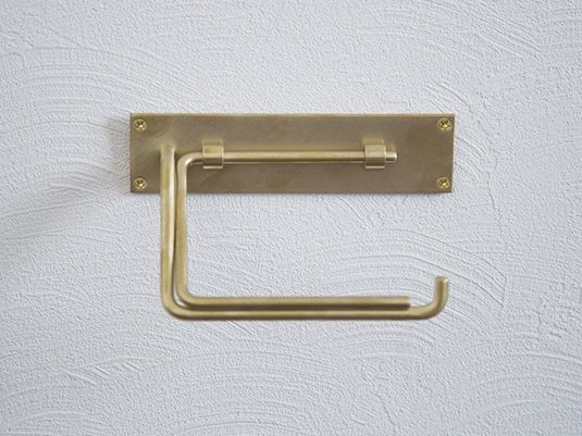 千葉工作所/Paper Holder Brass（ペーパーホルダー 真鍮） -トイレット