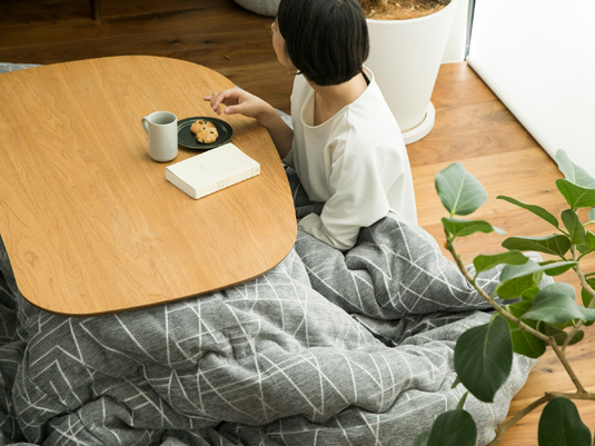 Nichibi Woodworks/こたつテーブル Rasmo 120 - スタイルストア