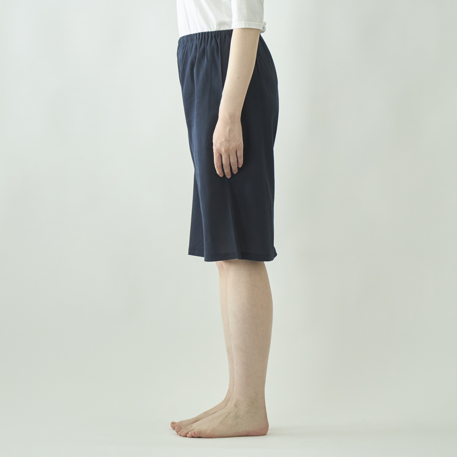 涼綿/高島ちぢみの汗取りペチコートパンツ