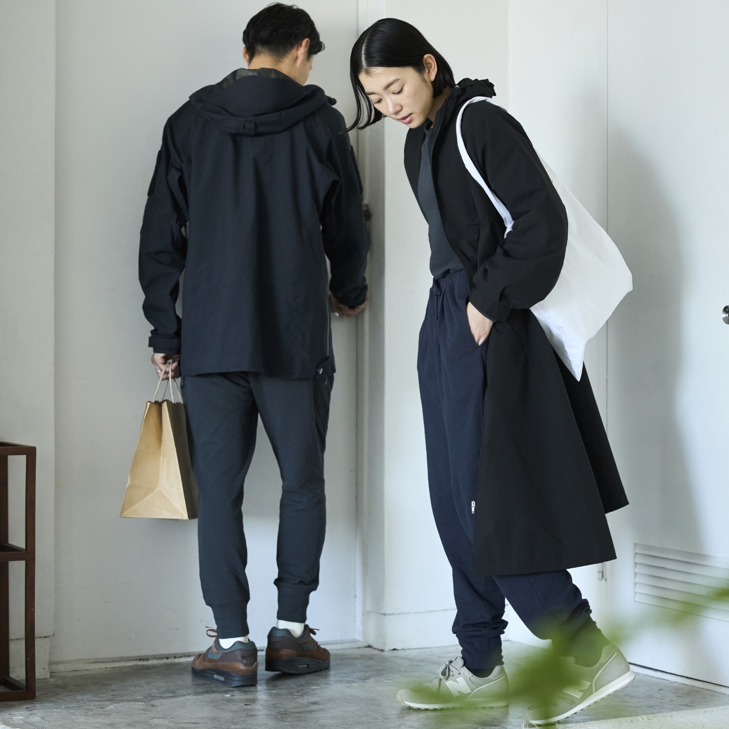 伸びるコットンガーゼのパジャマ兼ルームウェア パンツ メンズ