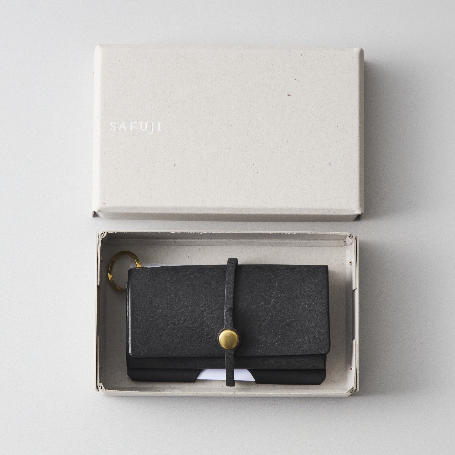 SAFUJI/キー付きミニ財布
