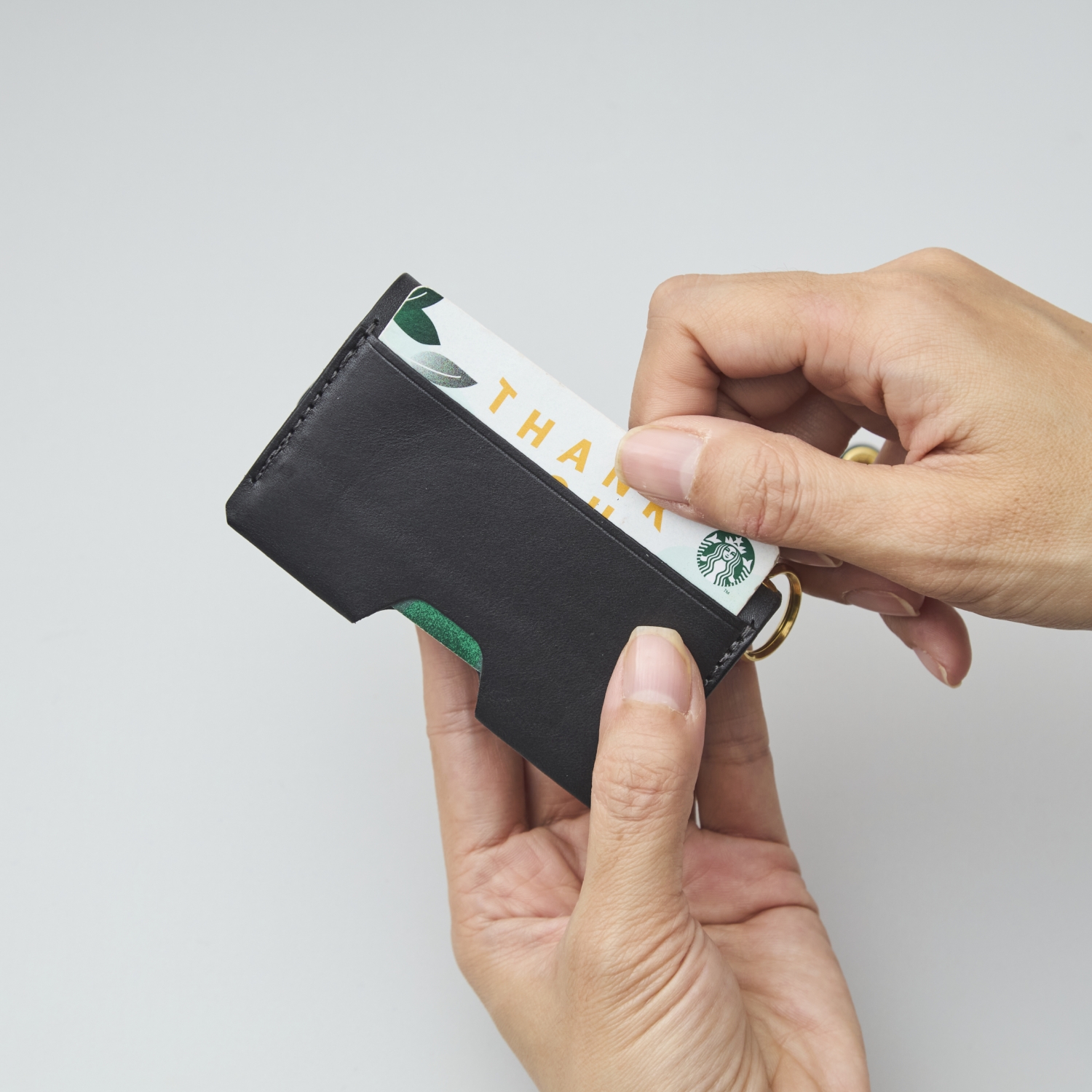 SAFUJI/キー付きミニ財布