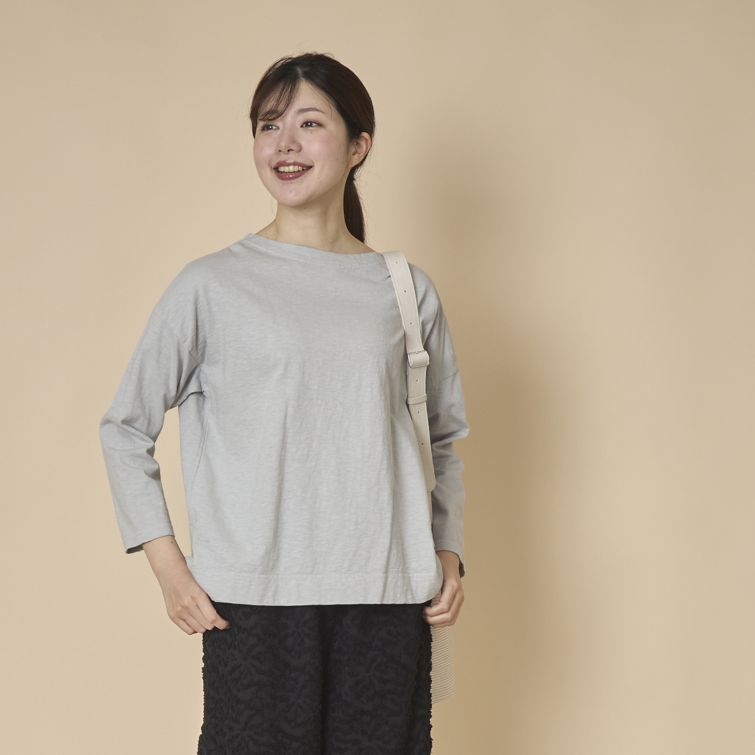 DAYS/コットンボートネックプルオーバー