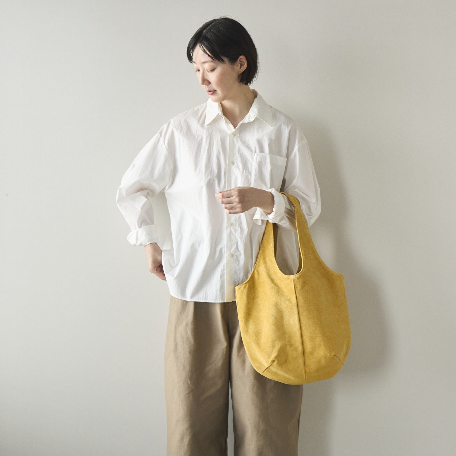 TOKYO LEATHER FACTORY/【受注会限定】洗える革のドロップトートバッグ