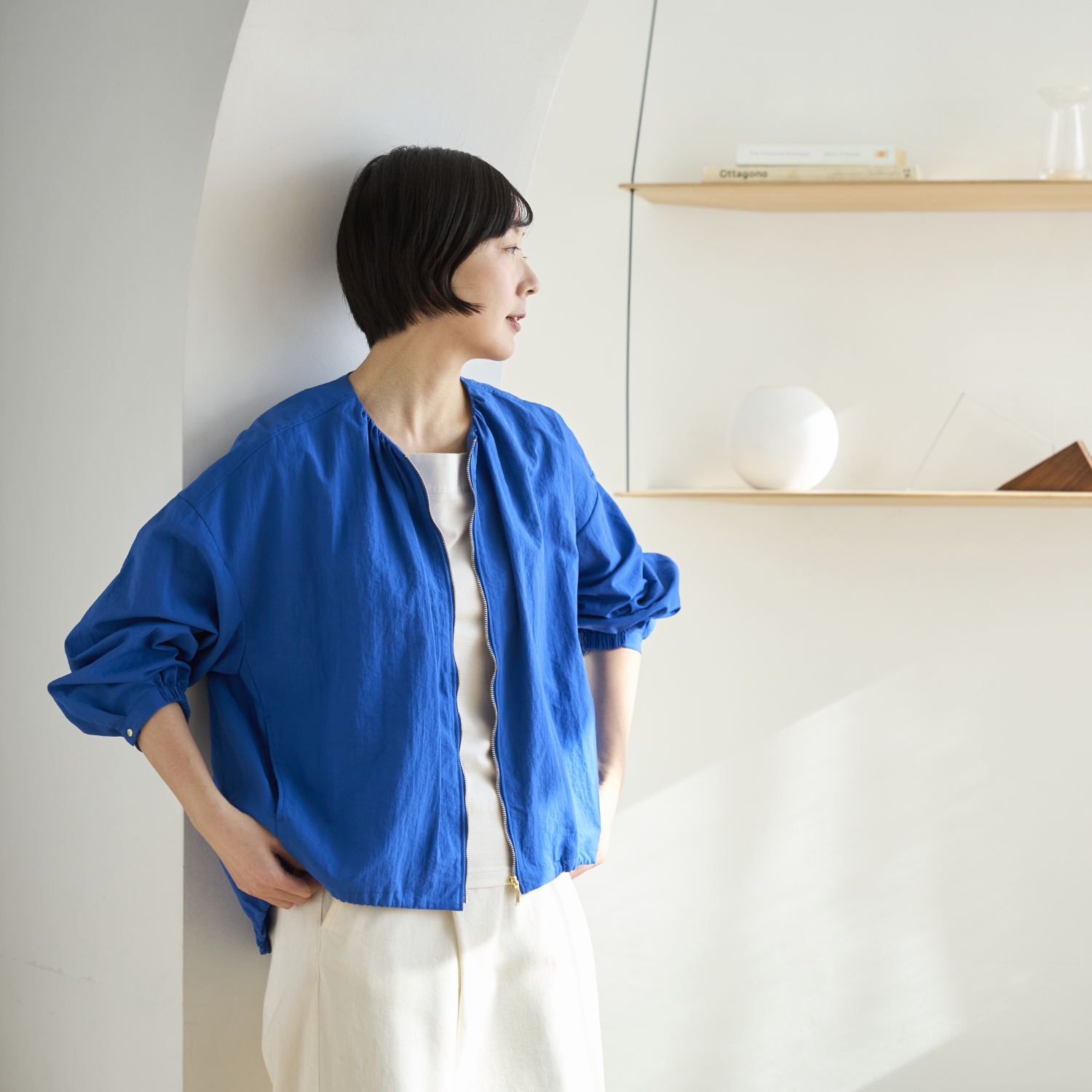 Kilka/軽くて洗えるUVカット＆撥水ブルゾン