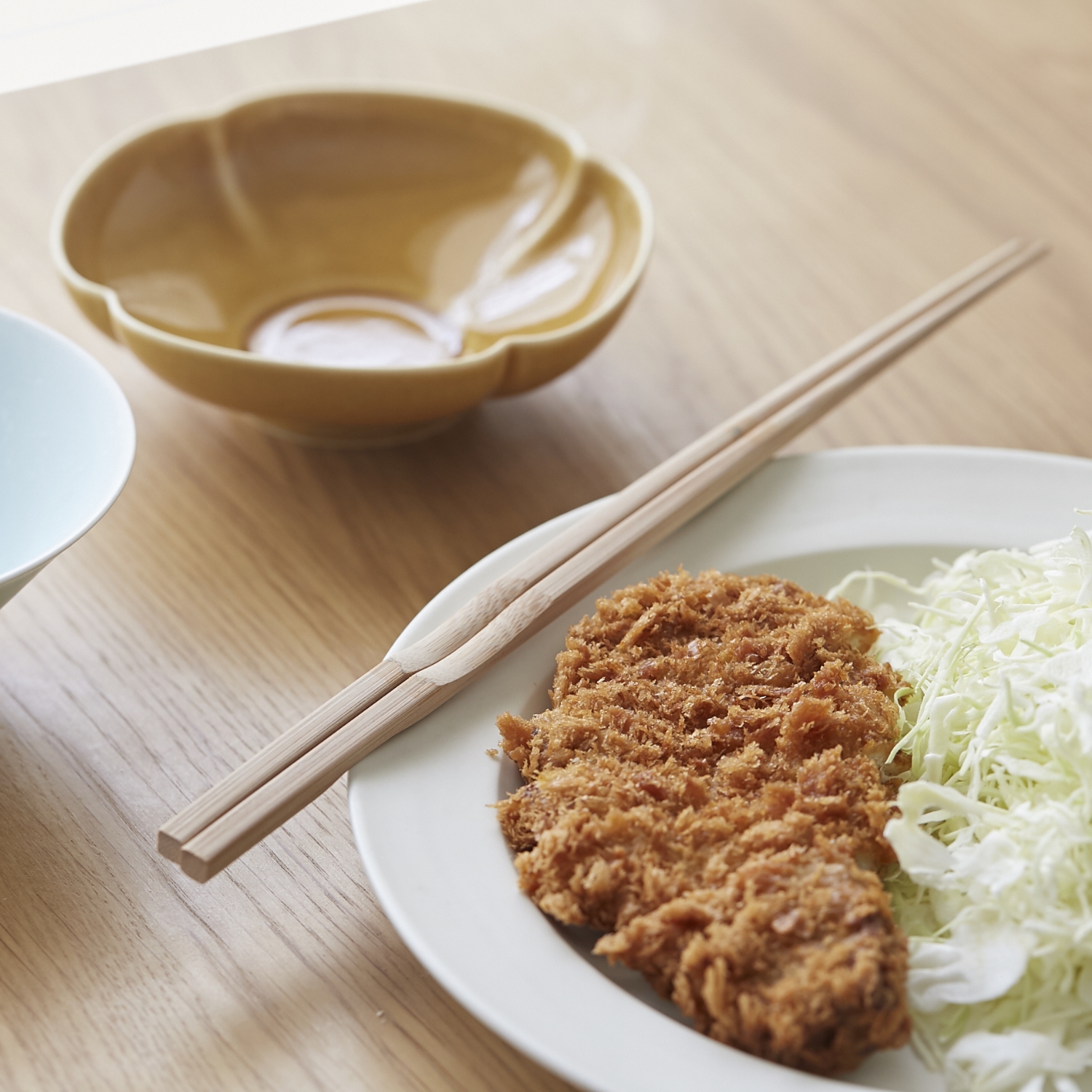 松田美智子の自在道具/スス竹の二点削菜箸（3膳セット） -安定するから