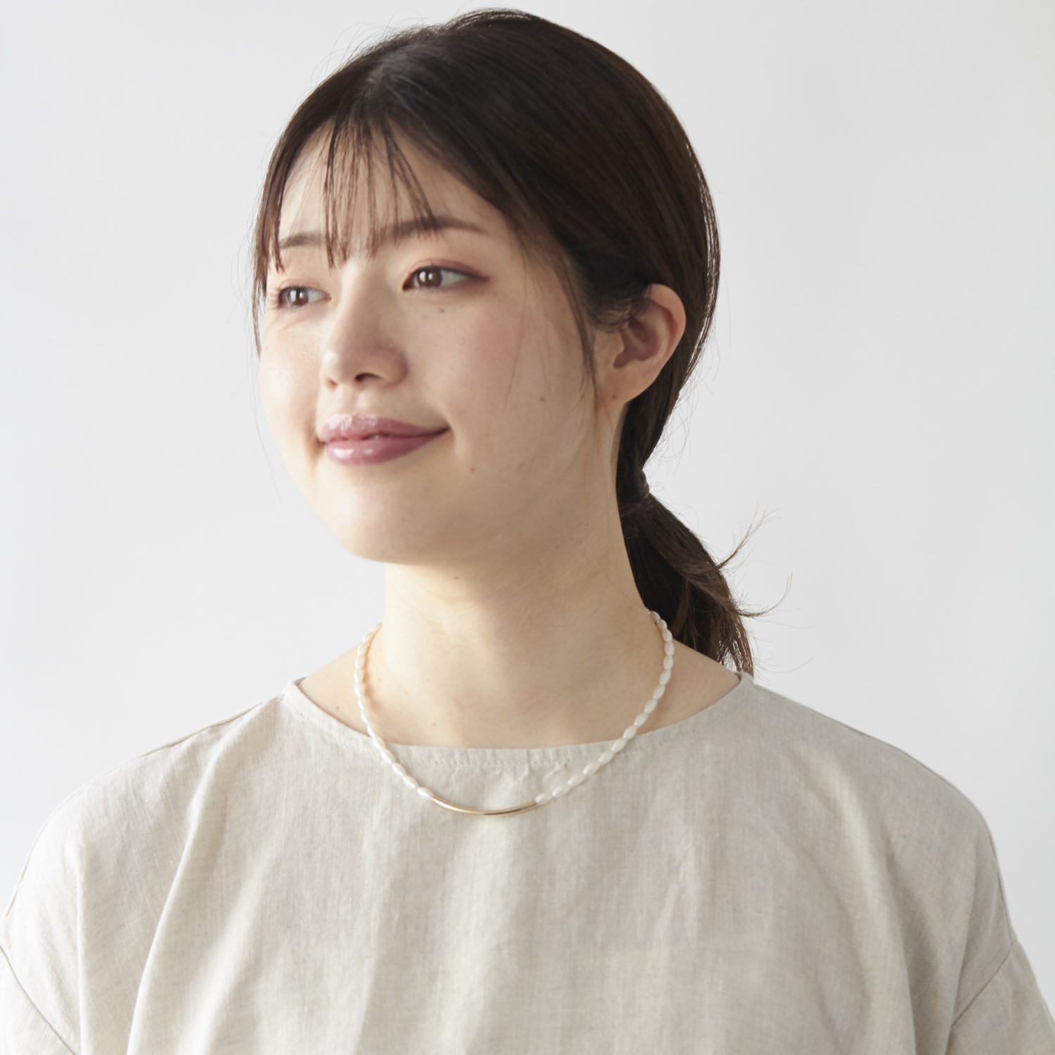 STELLA CIFFON/ナツメネックレス -マグネットで着脱簡単、顔周りを 