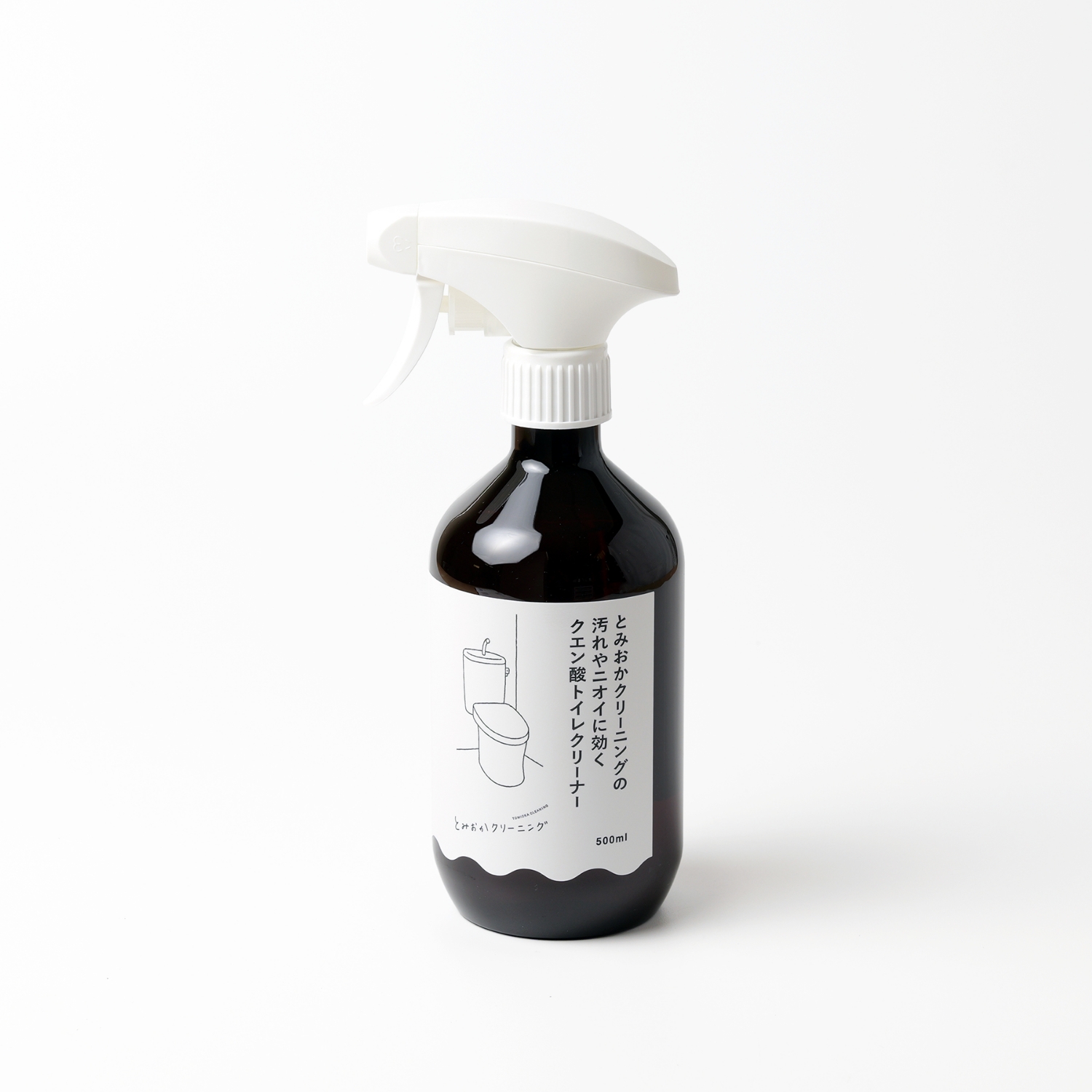 とみおかクリーニング/汚れやニオイに効くクエン酸トイレクリーナー 500ml