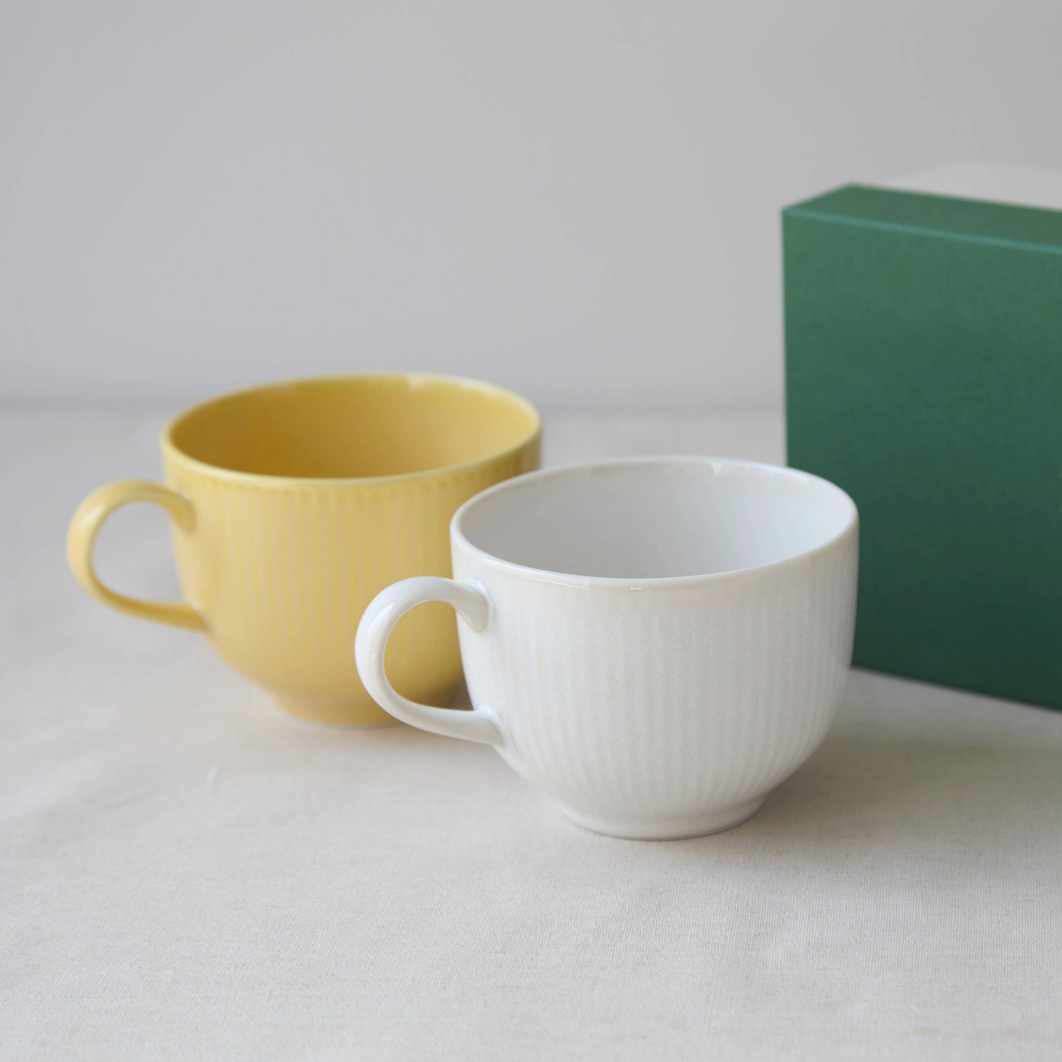 miyama./racca ペアラテカップ -コーヒーカップとマグカップの間