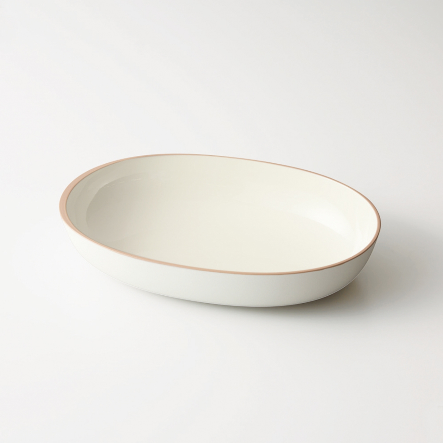 TAKENAKA JAPAN/scoosy オーバル L -縁が反っているから最後まで