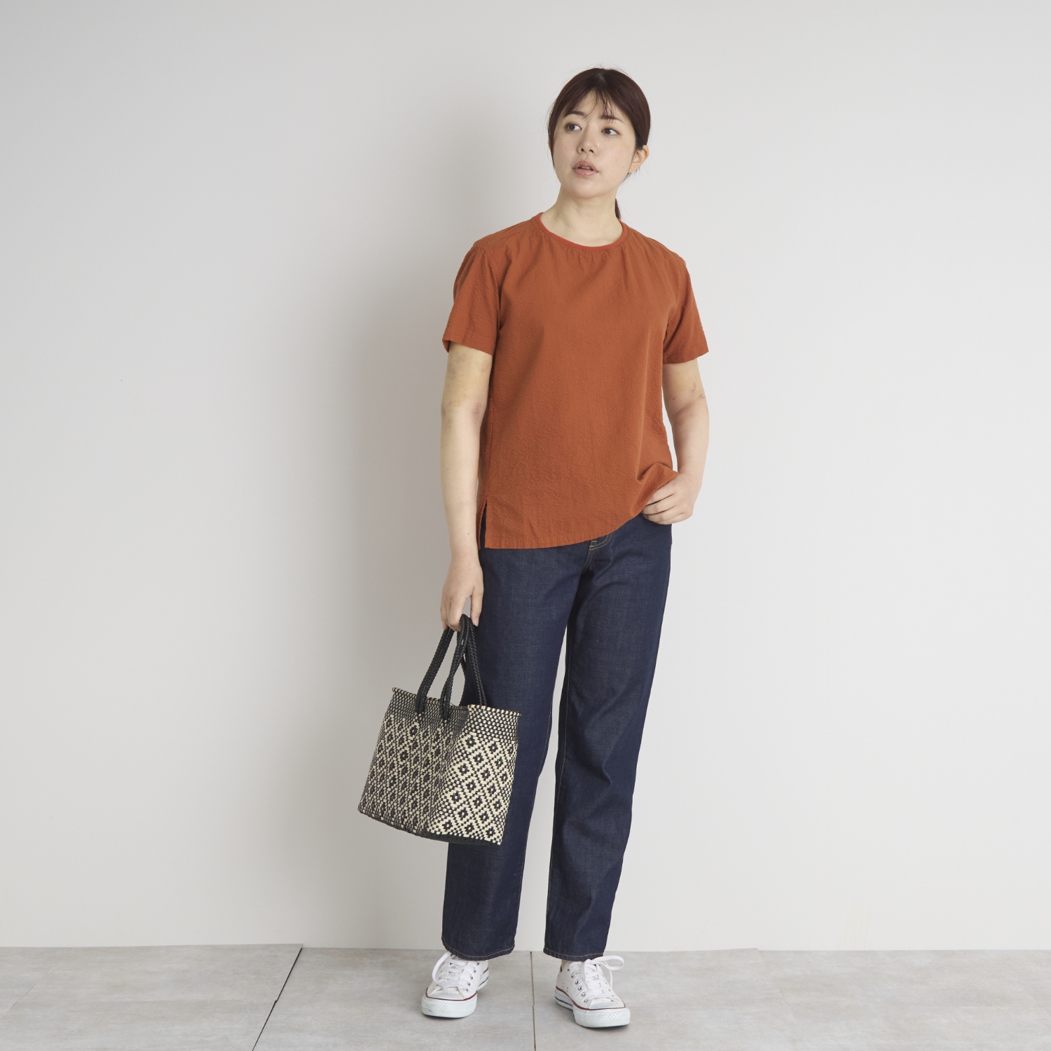 motone/クルーネックシャツ