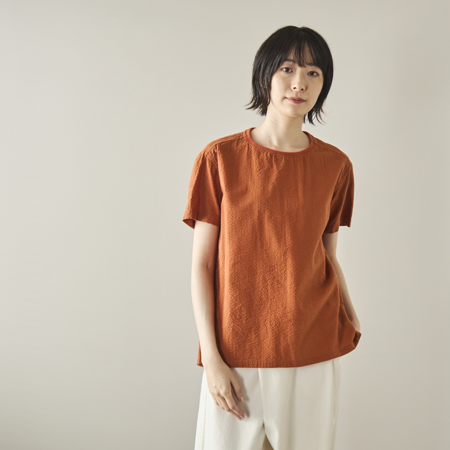 motone/クルーネックシャツ