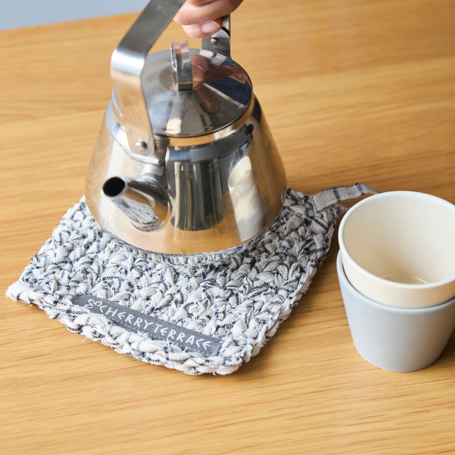 カフェマット　リネン　　94 ハンドメイド カフェマット リネン 94 ハンドメイド