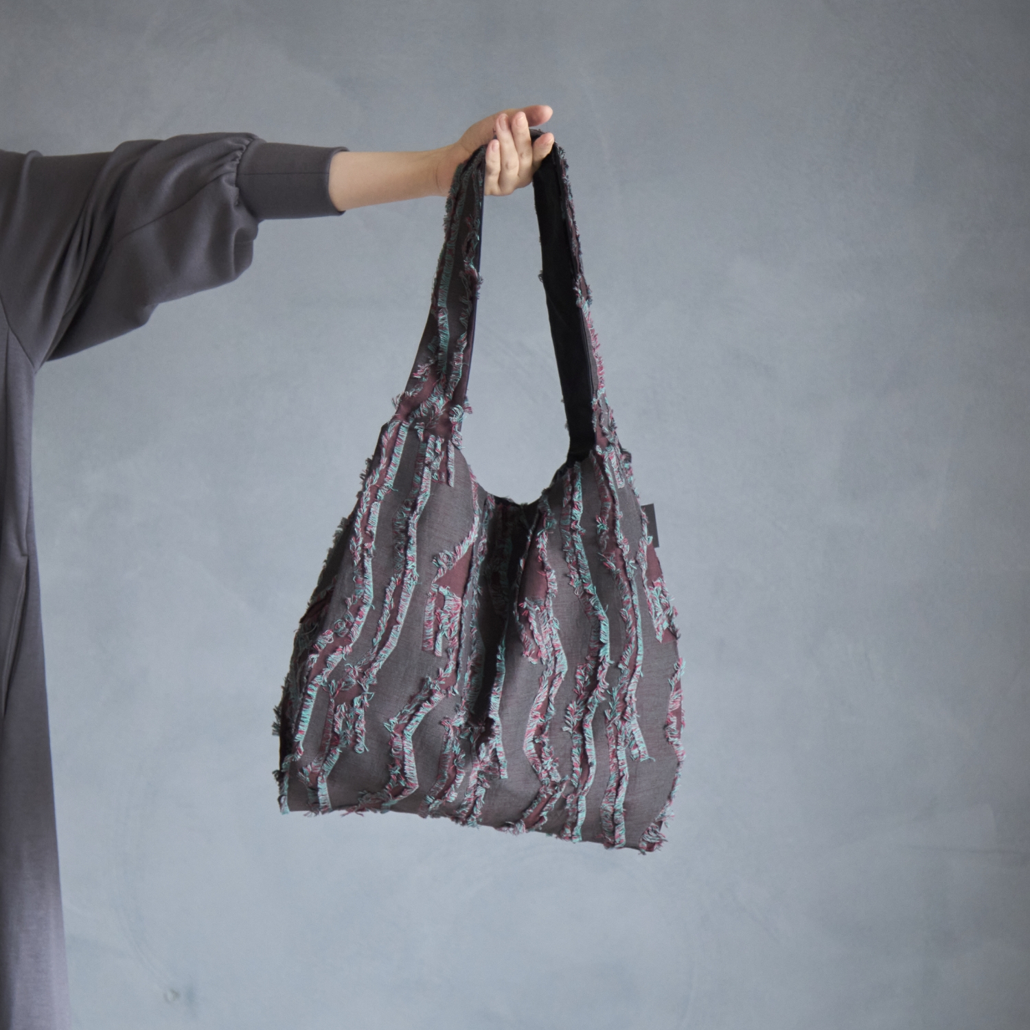 Jacquard Works/DOUBLE bag Mサイズ