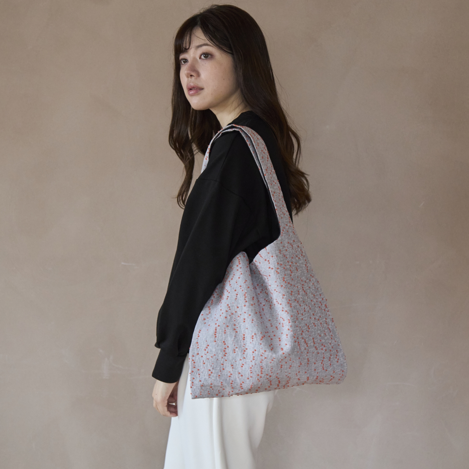 Jacquard Works/DOUBLE bag Mサイズ