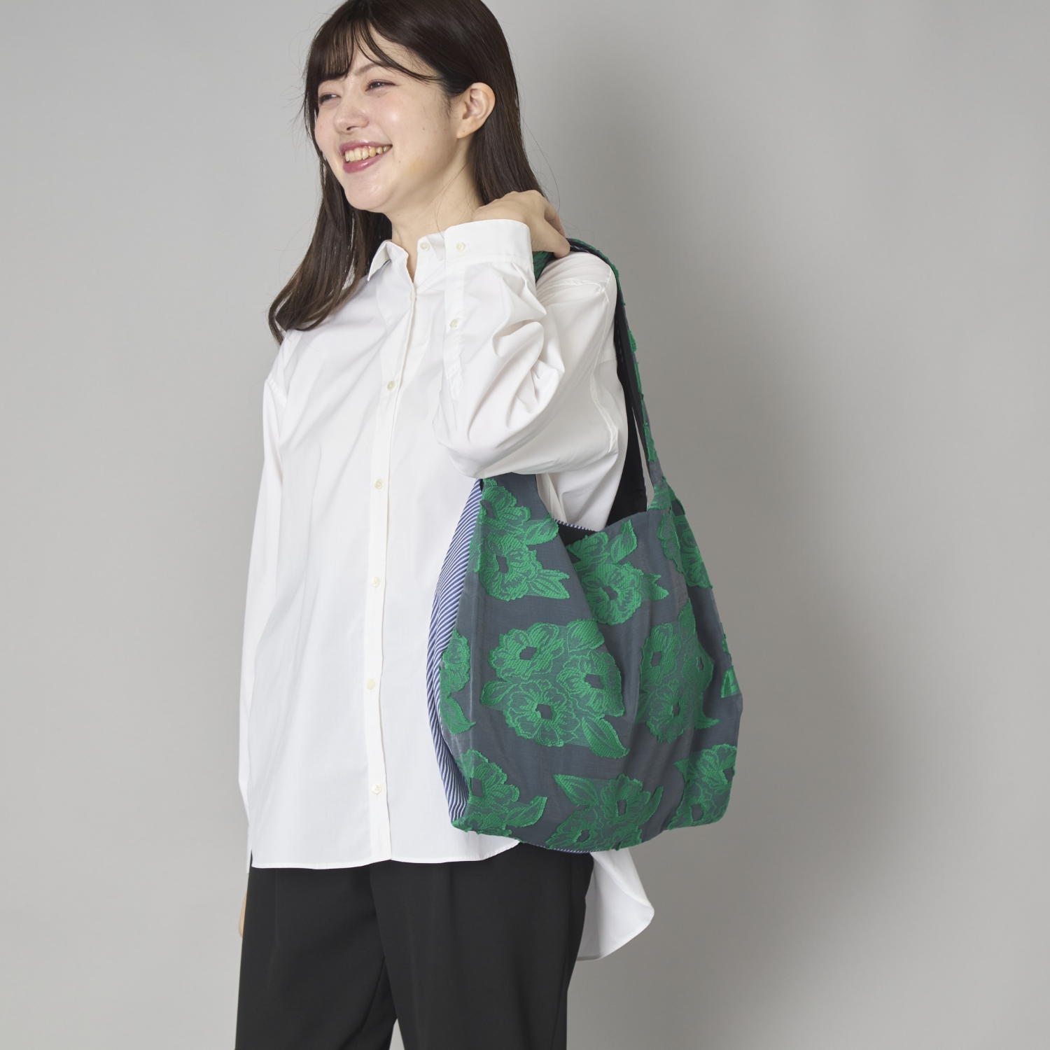 Jacquard Works/TWINS bag Mサイズ