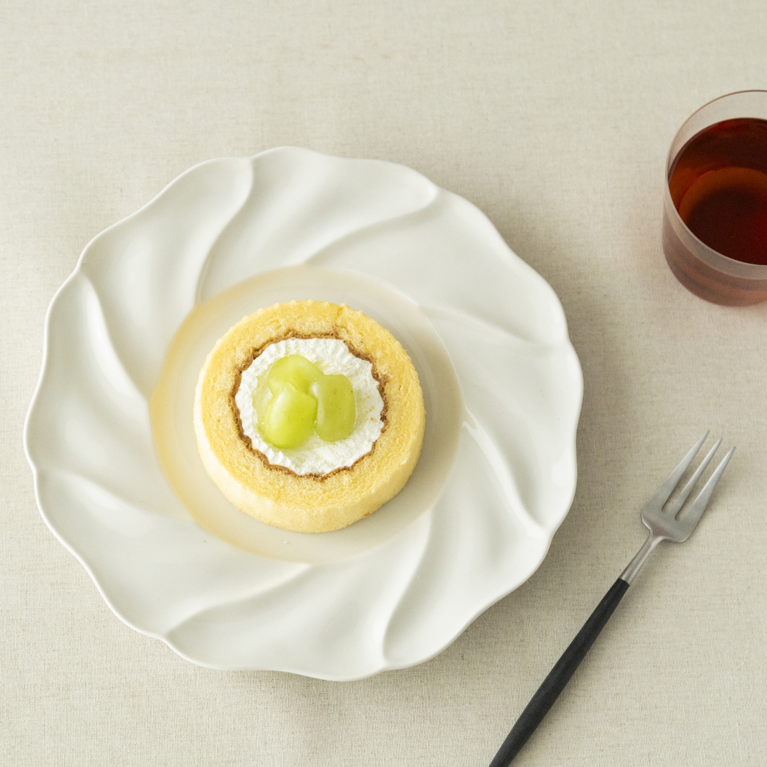 かもめ製作所/7寸輪花皿