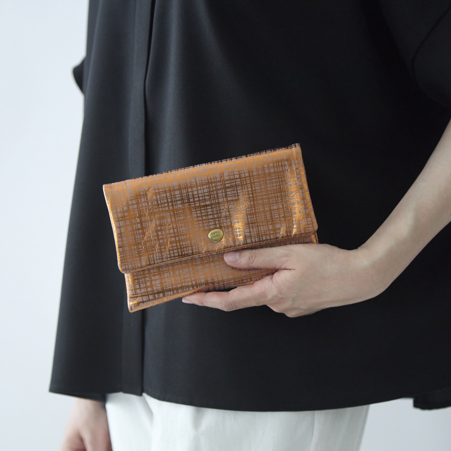 Neutral Gray/ネット　ロングウォレット