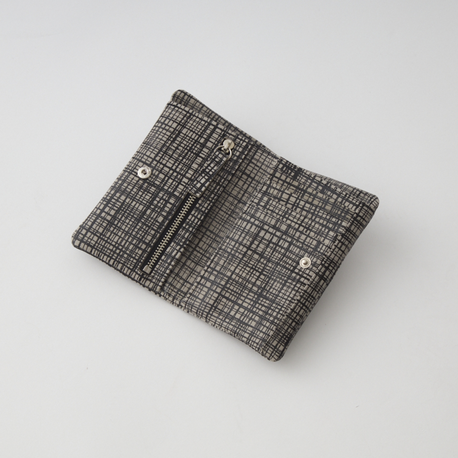 Neutral Gray/ネット　ショートウォレット