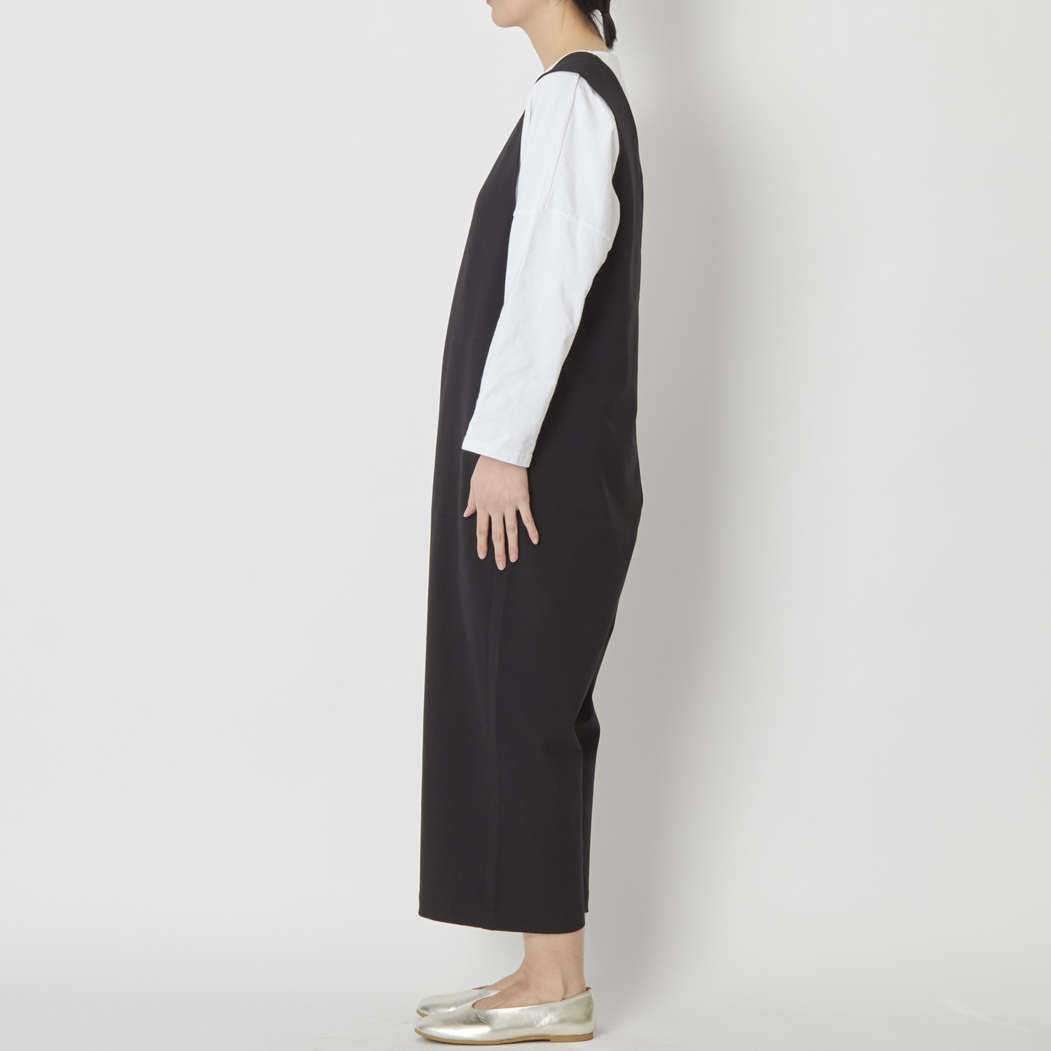 WESTWOOD OUTFITTERS/きれいめ無地のサロペット -着脱楽ちんで肩紐が 