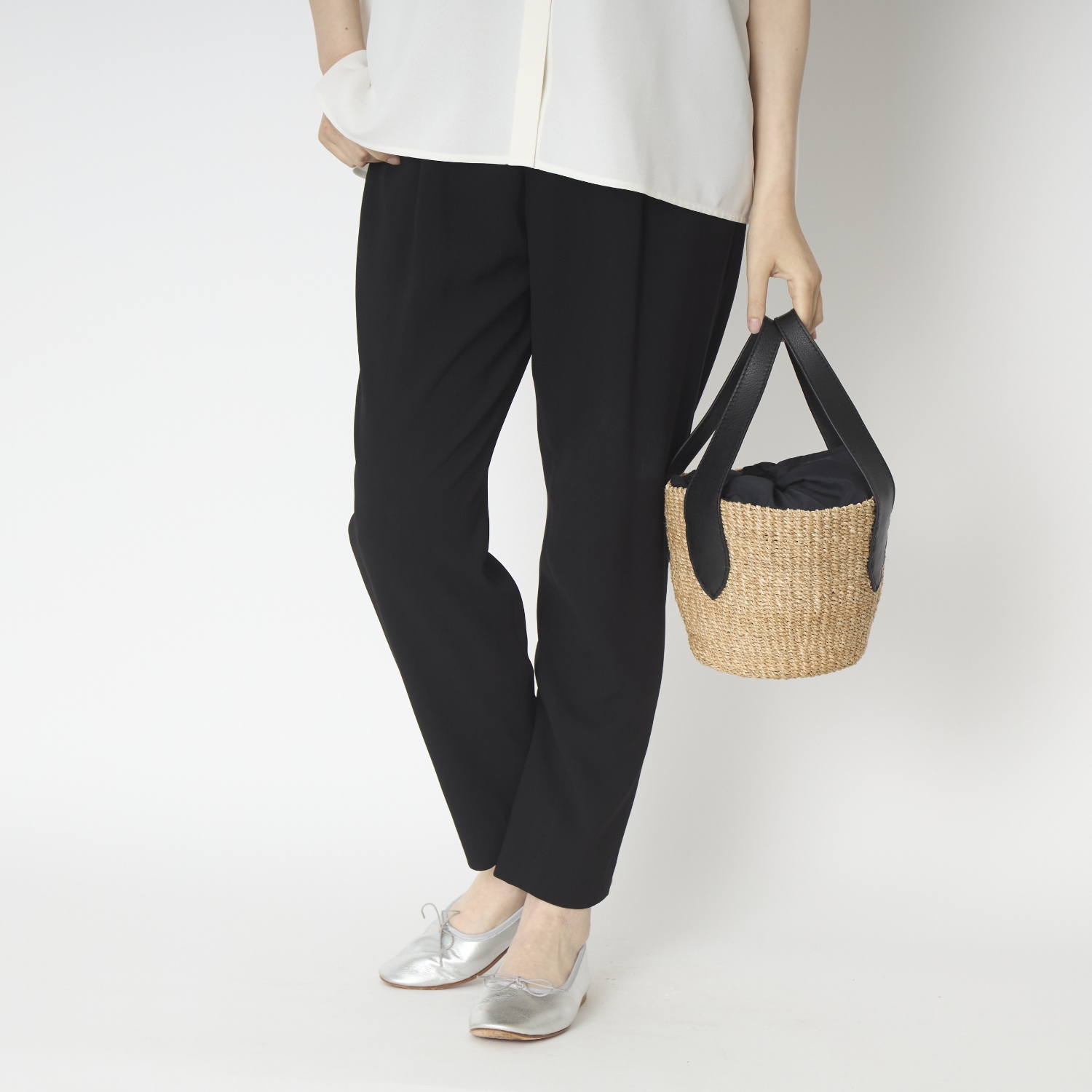 POMTATA/かごバッグ WUE TOTE XS