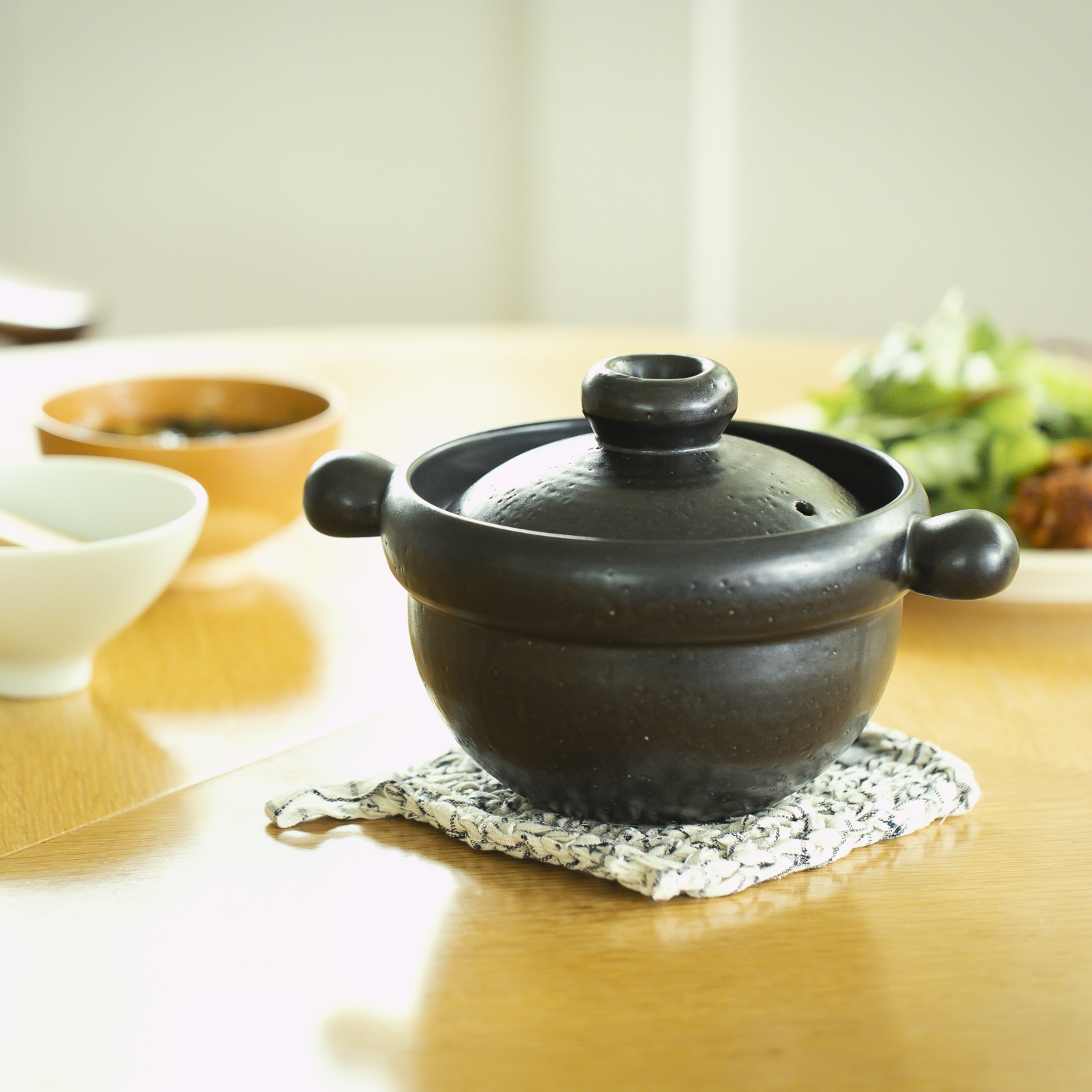 弥生陶園/丸ごはん土鍋 2.5合
