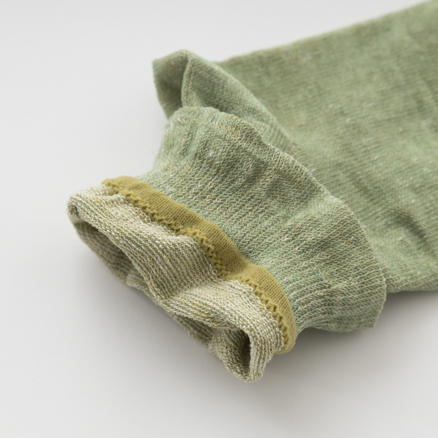 LINEN & BASIC/リネンのゆるソックス