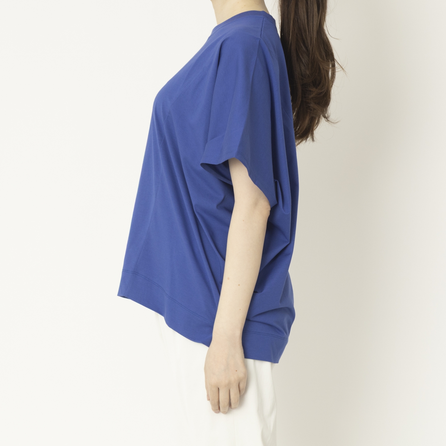 Kilka×assiette涼しくてすっきり見えが叶うアシンメトリーカットソー