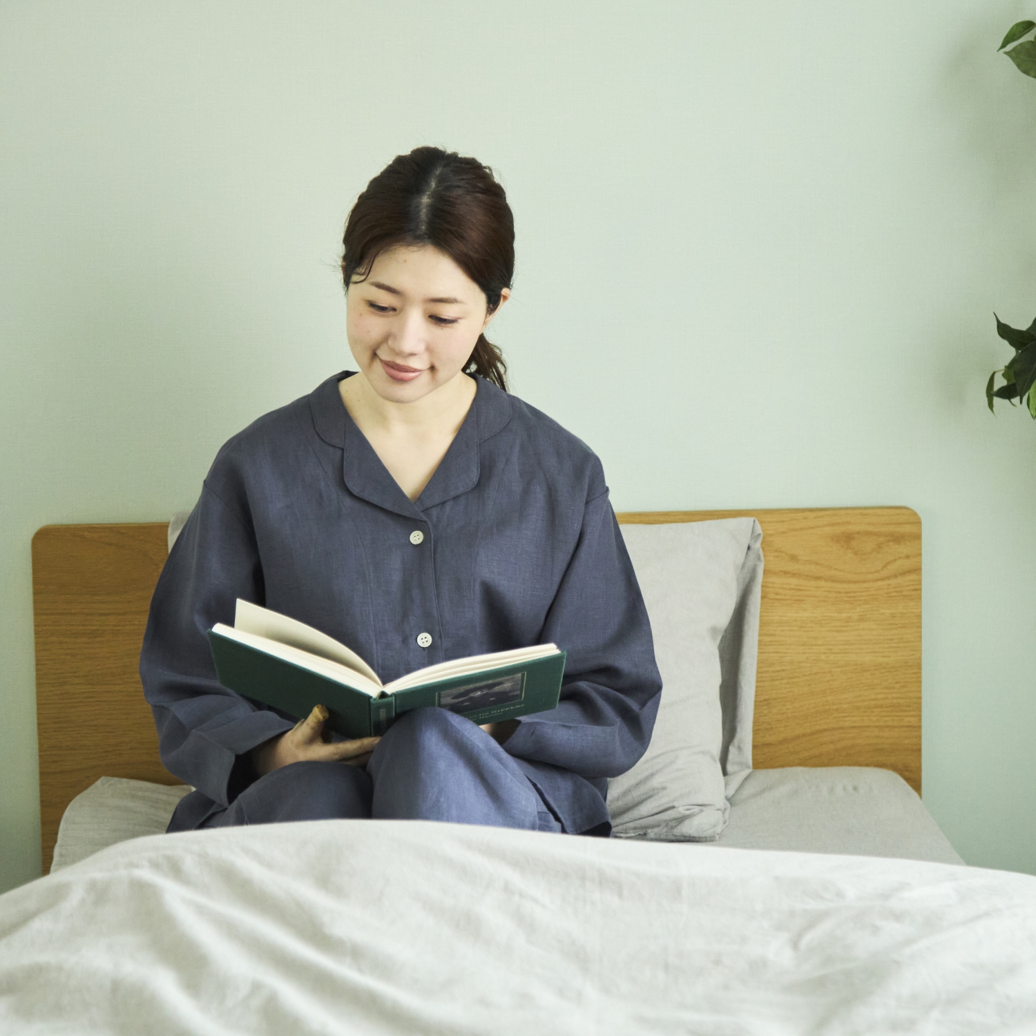 LINEN & BASIC/リネンパジャマ レディース