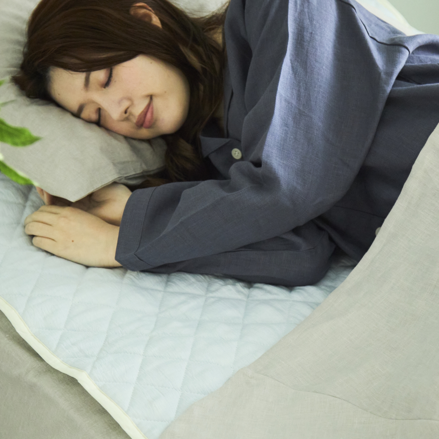 LINEN & BASIC/リネンパジャマ レディース