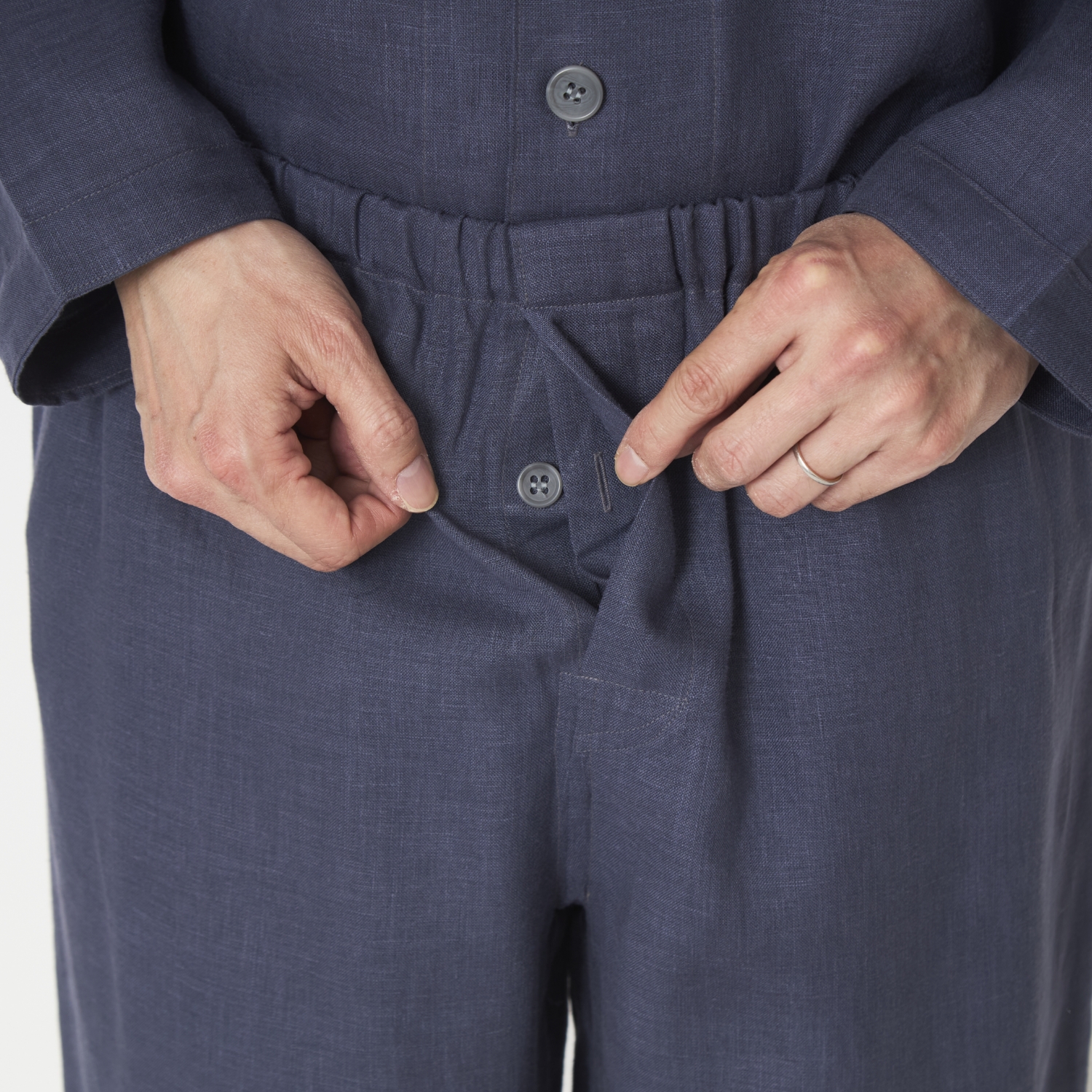 LINEN & BASIC/リネンパジャマ メンズ