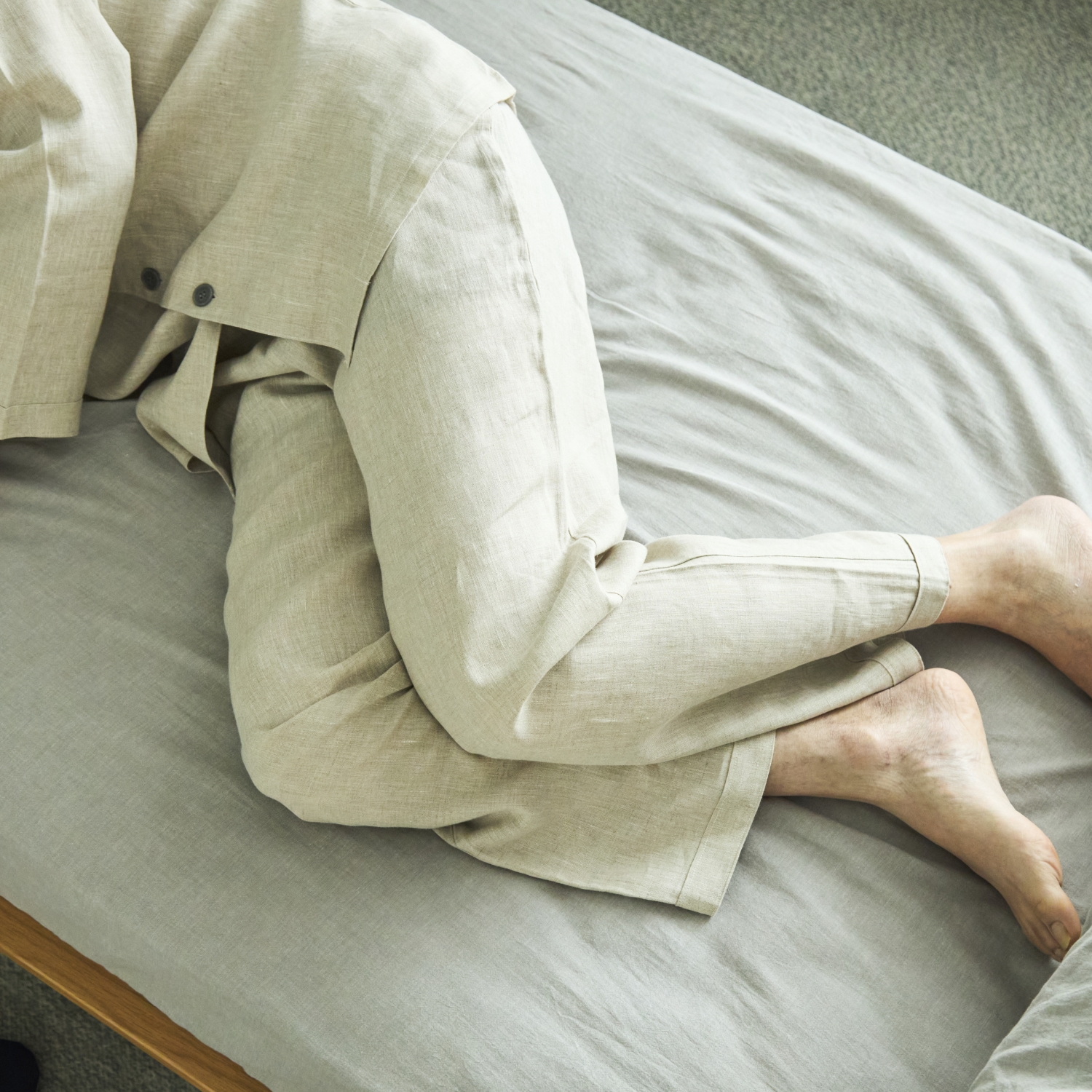 LINEN & BASIC/リネンパジャマ メンズ