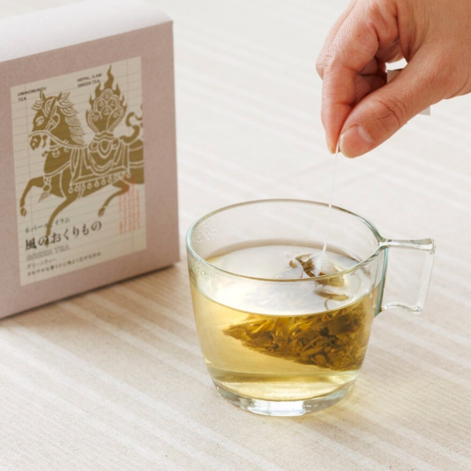 海ノ向こうコーヒー/ネパール イラム 風のおくりもの GREEN TEA ティーバッグ