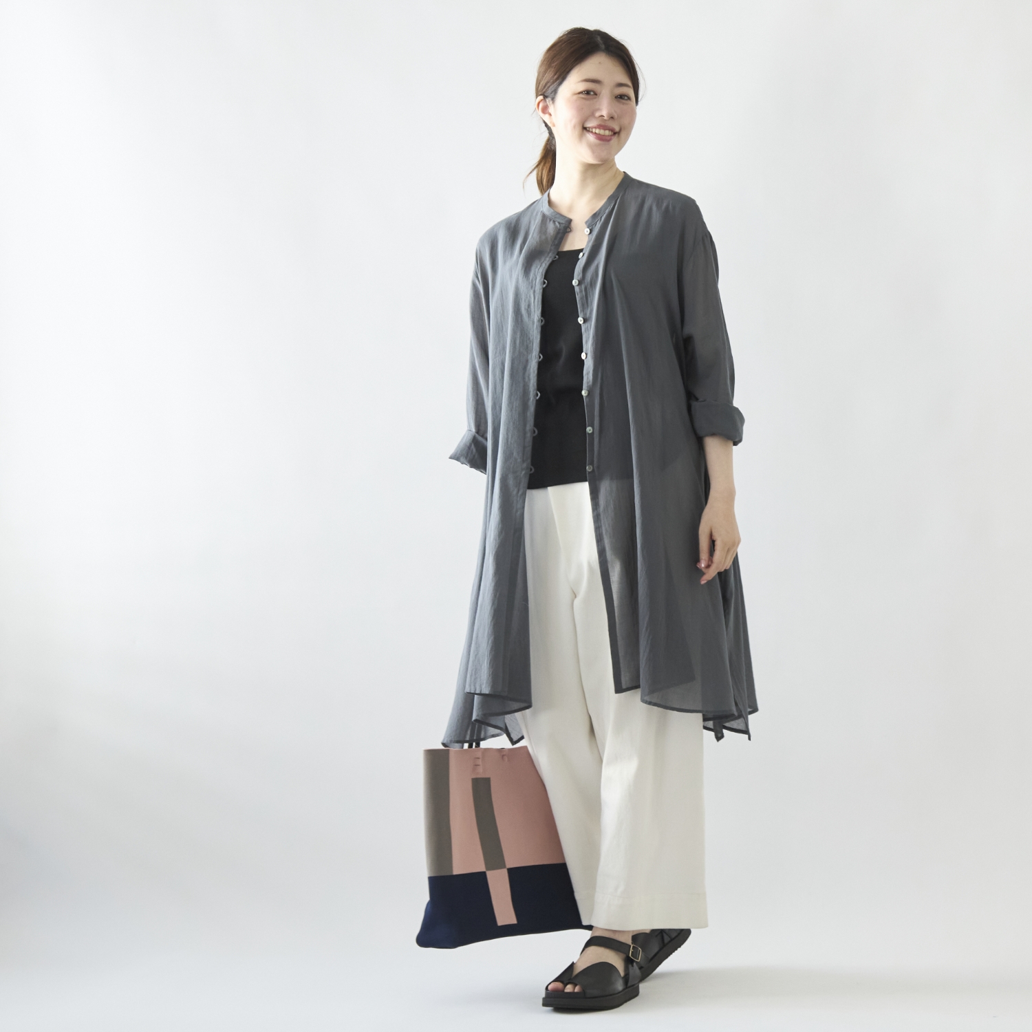 TRICOTE/LINE KNIT BAG NEW -軽くて映えて食い込まない主役級ニット 