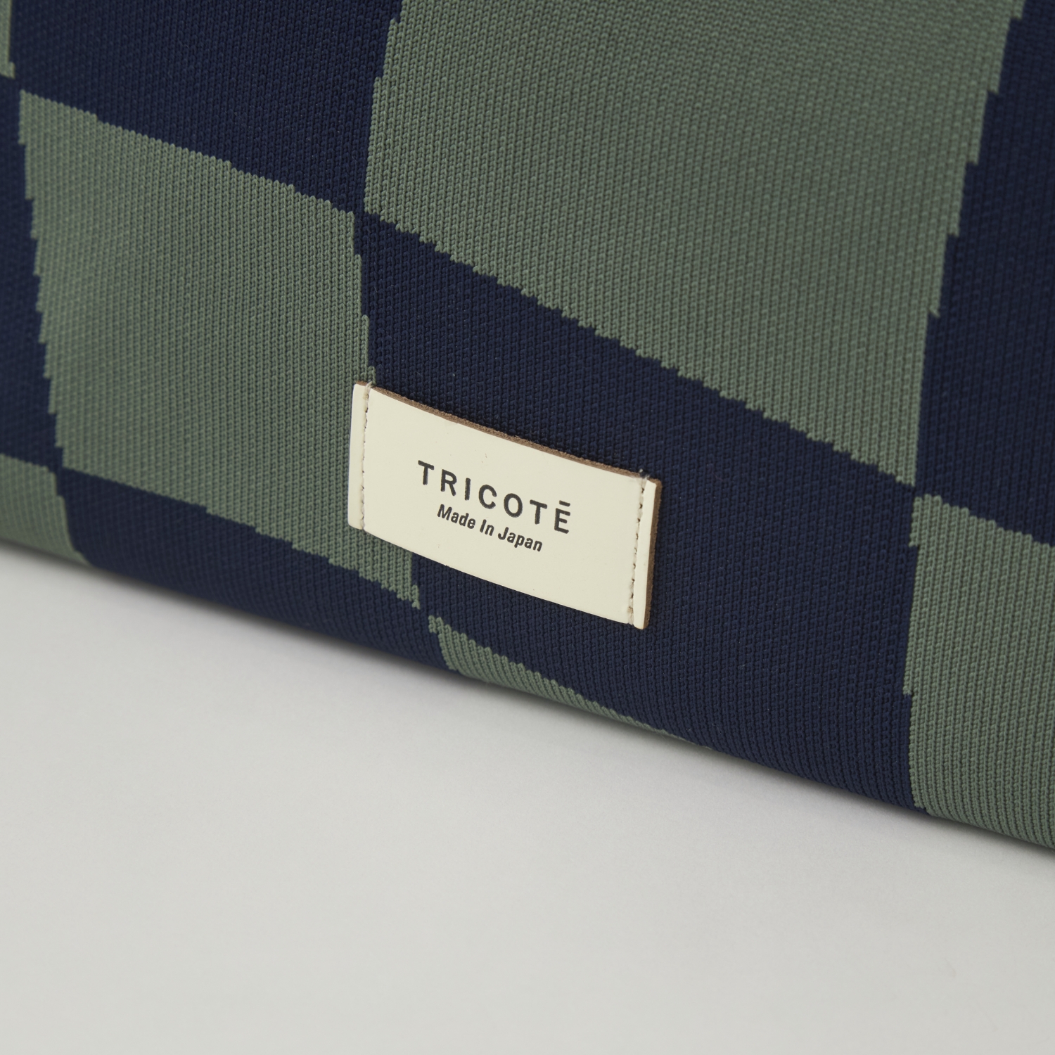 TRICOTE/FLOW BLOCK CHECK BAG