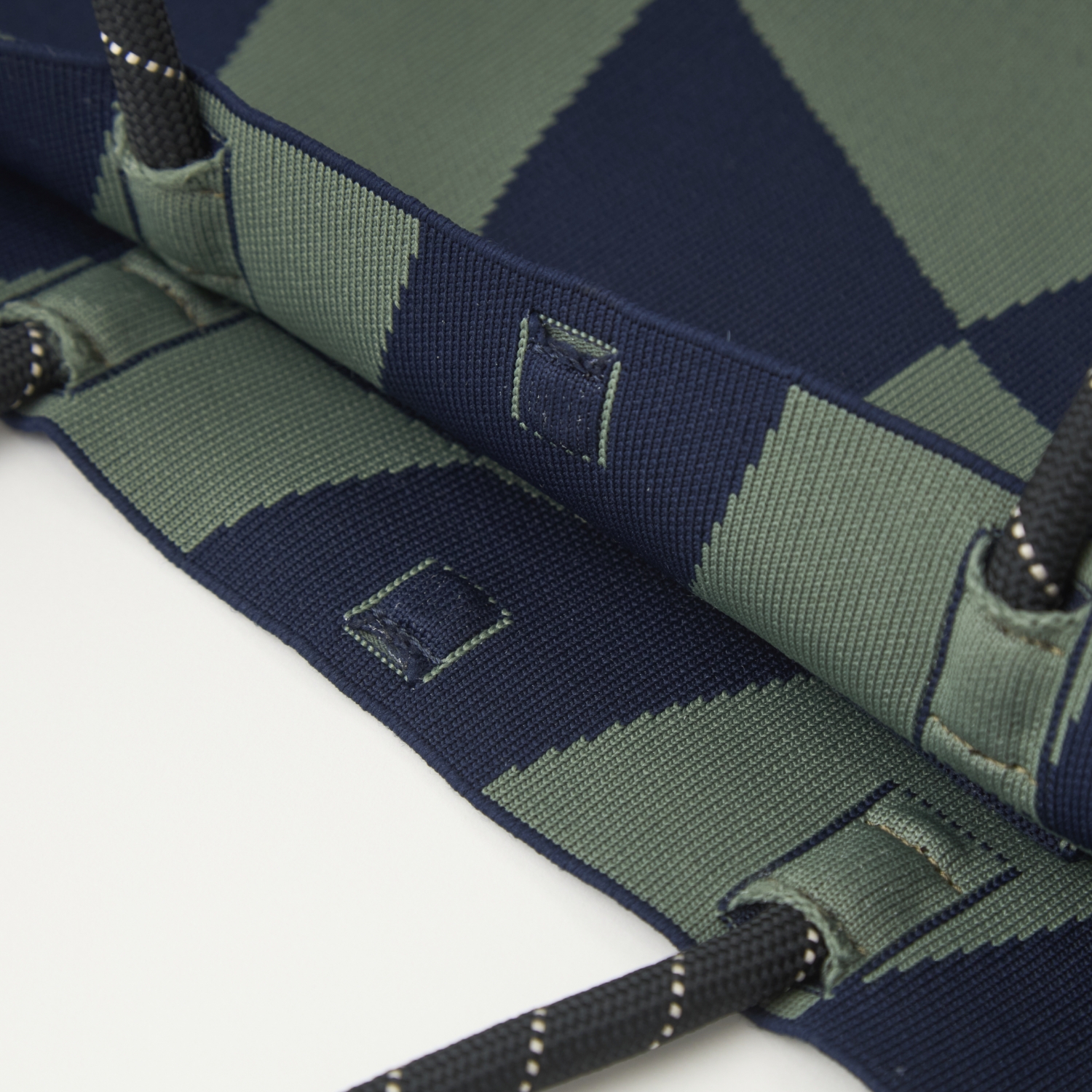 TRICOTE/FLOW BLOCK CHECK BAG
