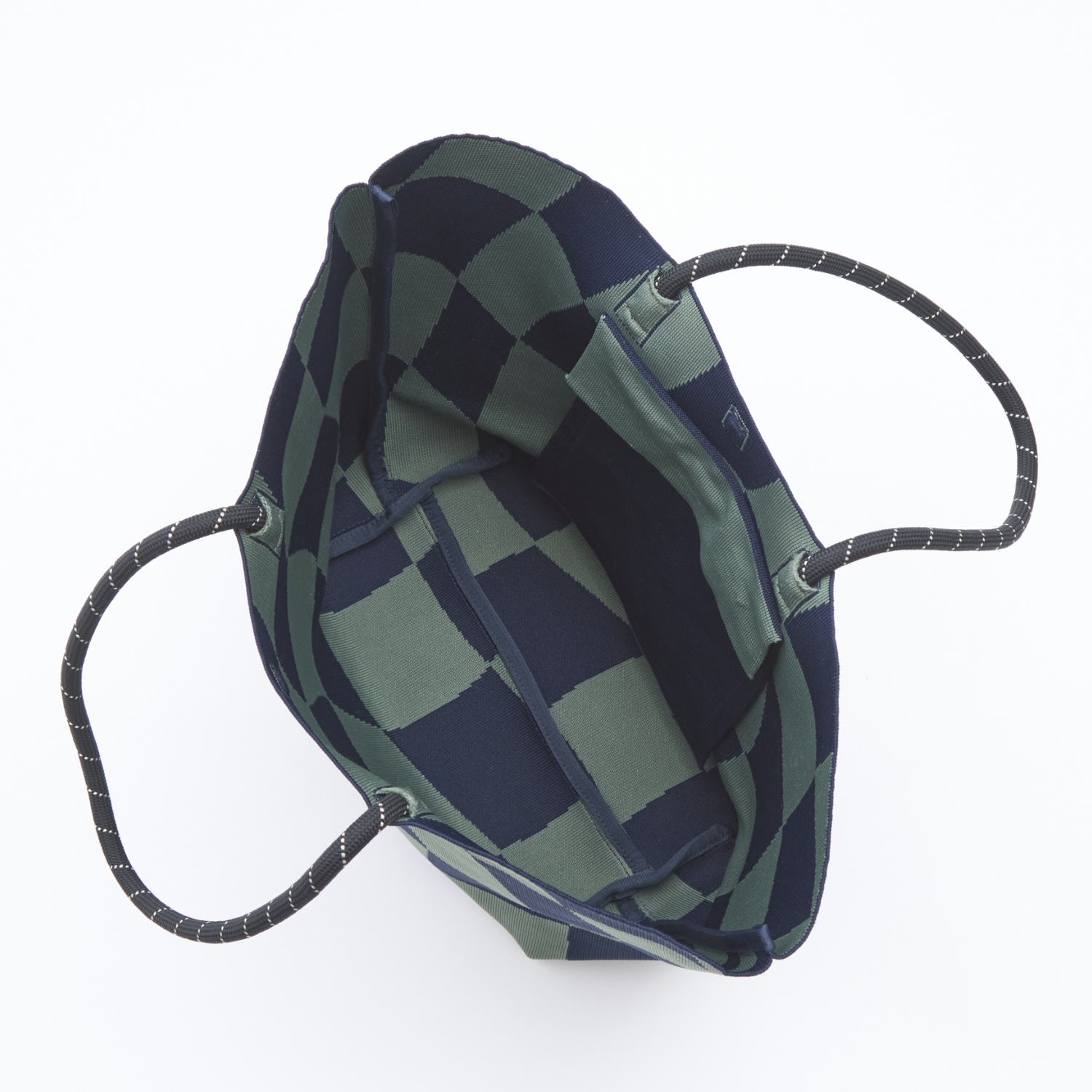 TRICOTE/FLOW BLOCK CHECK BAG