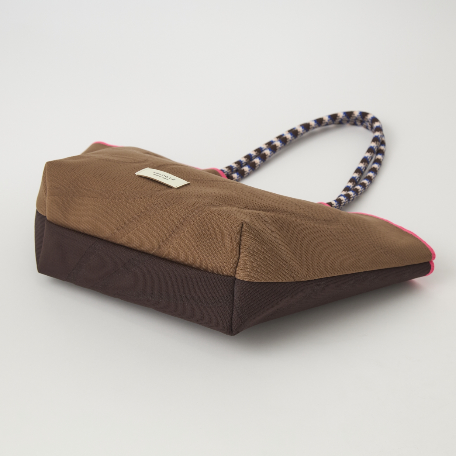 TRICOTE/BUMPY LINK TOTE BAG