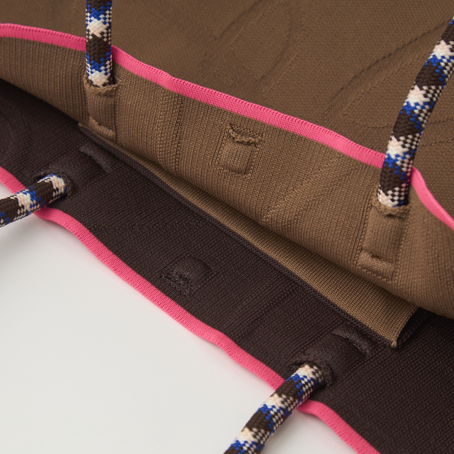 TRICOTE/BUMPY LINK TOTE BAG