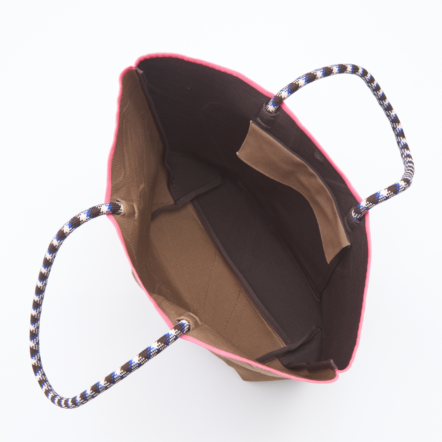 TRICOTE/BUMPY LINK TOTE BAG