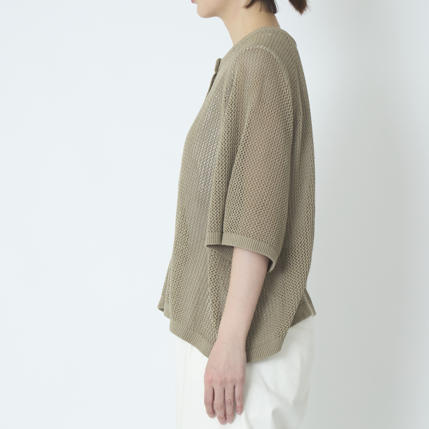 TANG./2WAYメッシュカーディガン