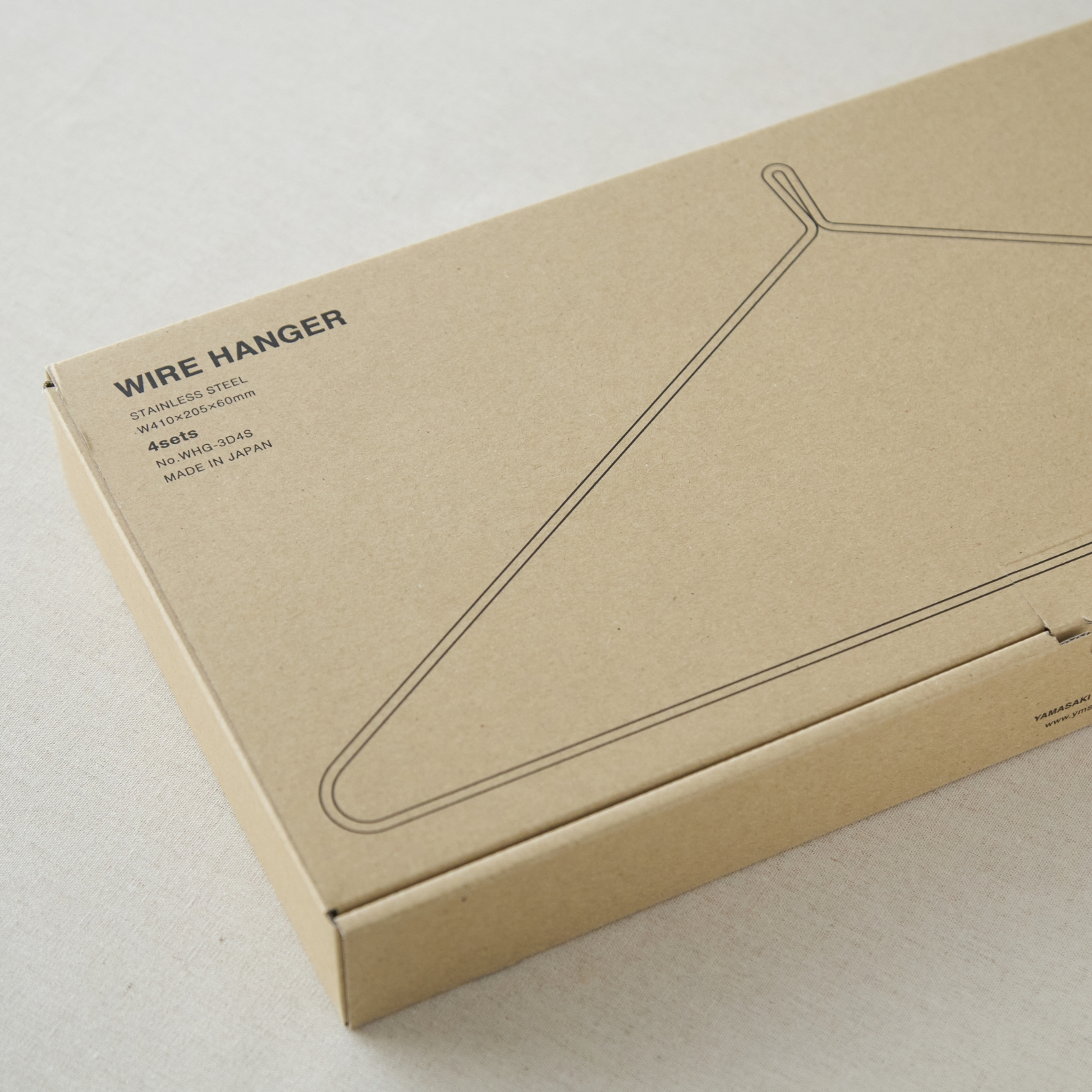 YAMASAKI DESIGN WORKS/ワイヤーハンガー 4本セット