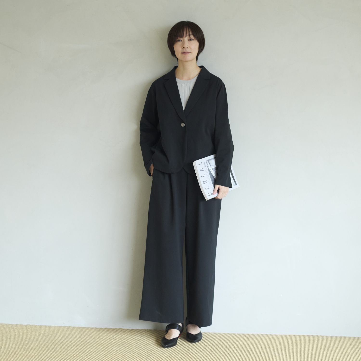 Kilka/ONとOFFをつなぐ、よく伸びる楽ちんジャケット