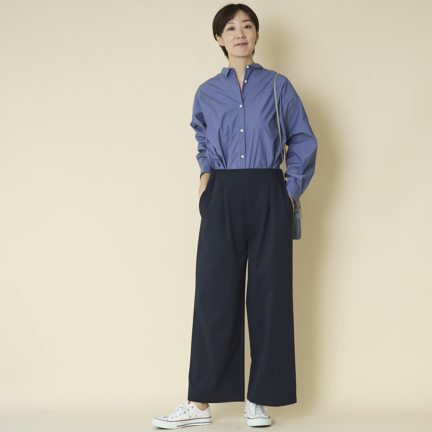 Kilka/ONとOFFをつなぐ、よく伸びる楽ちんパンツ