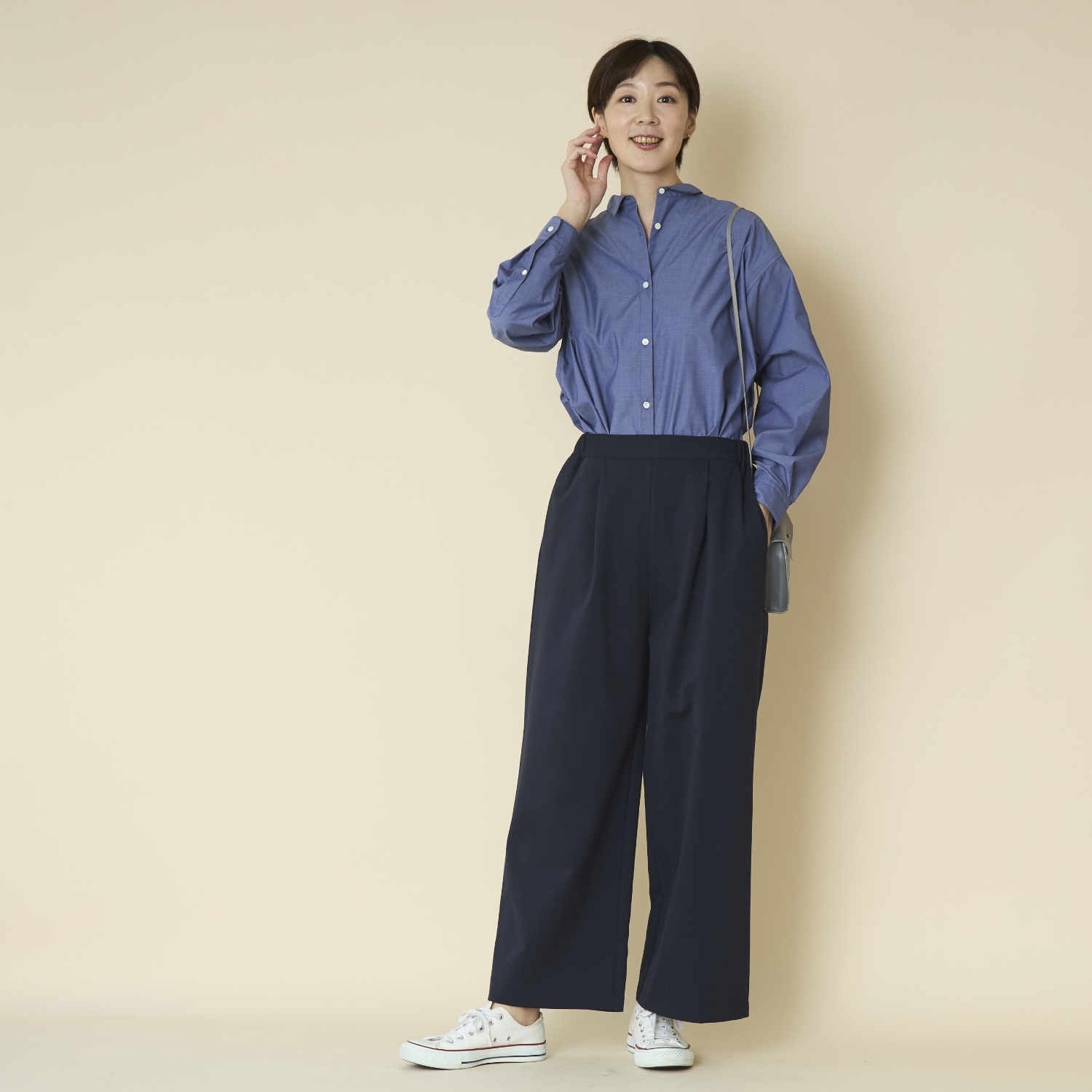 Kilka/ONとOFFをつなぐ、よく伸びる楽ちんパンツ