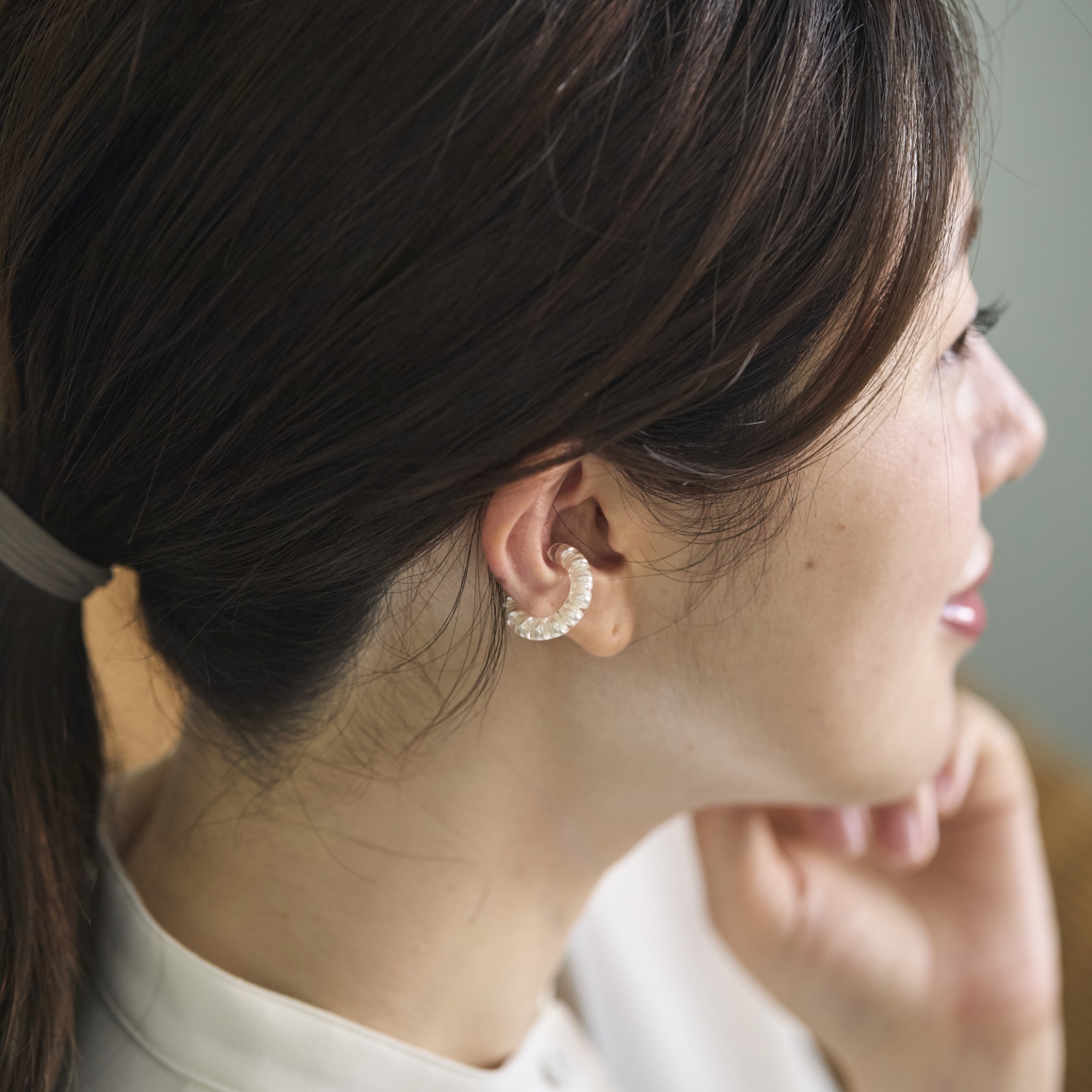 KORE/【受注会限定】エコパール イヤーカフ