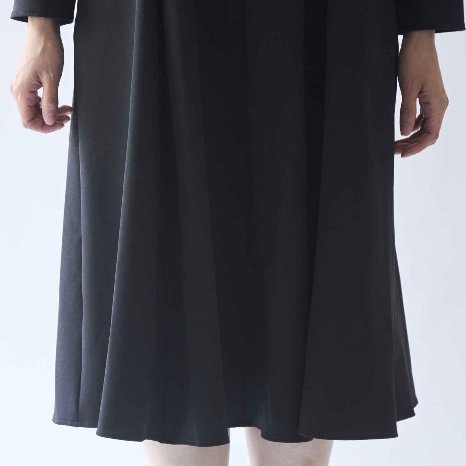 STELLA CIFFON/ウォッシャブルポリエステルのワンピース 低身長さん向け