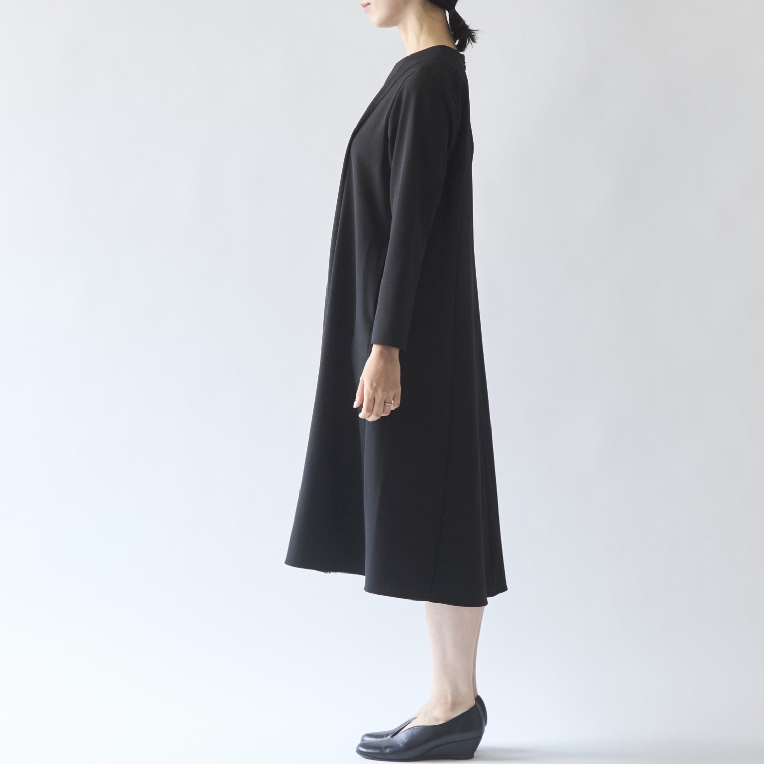STELLA CIFFON/ウォッシャブルポリエステルのワンピース 低身長さん向け